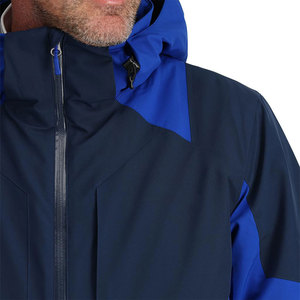 Chaqueta de esquí para hombre estilo urbano, abrigo térmico impermeable cálido de invierno, con estampado de letras, disponible en tallas grandes, ideal para la montaña. - Product Image 3