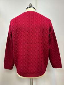 Suéter de Punto Casual de Manga Larga para Hombre OEM, Jersey de Lana, Cuello Redondo, Tejido de Canalé, Transpirable, Antiencogimiento, Secado Rápido, Antibolitas - Product Image 6