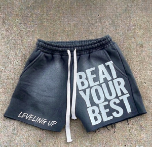 กางเกงขาสั้นลำลองผู้ชาย CLOVIX SPORTS คุณภาพพรีเมียม ผ้าฝ้าย สกรีนโลโก้ได้ ใส่สบายสำหรับฤดูร้อน กางเกงชายหาด ไซส์ใหญ่ สไตล์สตรีทแวร์ - Product Image 5