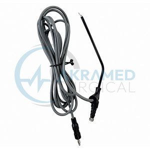 Tubo de Succión Frazier ENT con Certificación CE, con Punta Monopolar y Cable, Instrumento Quirúrgico Reutilizable de Acero Inoxidable - Product Image 1
