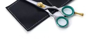 Ciseaux de coiffure professionnels en acier inoxydable pour droitiers, ciseaux de barbier pour salon, ciseaux de coupe de cheveux longs et courts avec repose-doigts détachable - Product Image 4