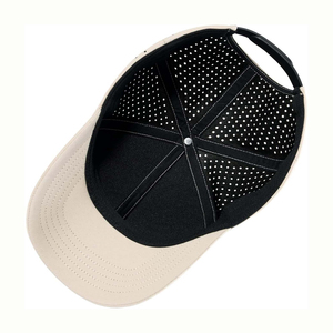High Quality Summer Outdoor Sports Breathable Custom Logo <b>Waterproof</b> Unisex Baseball <b>Cap</b> - Product Image 3