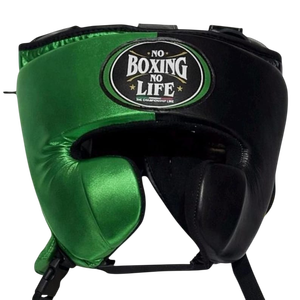 ชุดฝึกซ้อมมวยหนังแท้ระดับมืออาชีพ Oem No Boxing No Life พร้อมนวมพรีเมียม ที่ครอบศีรษะ และที่ป้องกันอวัยวะเพศ สำหรับผู้ใหญ่ สำหรับศิลปะการต่อสู้ - Product Image 2