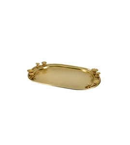 Modern Handmade Metal <b>Centrepiece</b> Tray for <b>Dining</b> <b>Tables</b> Wedding Receptions Restaurants Hotels and Event DecorTrending Decor - Product Image 1