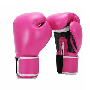 Gants de boxe MMA en cuir véritable de qualité supérieure, logo personnalisé, évacuation de l'humidité pour hommes - Product Image 3