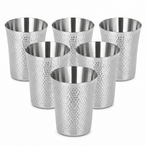 Laser Engraved Stainless Steel Glass Wholesale Designer <b>Mirror</b> Finished Metal Tumbler Cups Durable Unbreakable Water Drinkware - Product Image 4