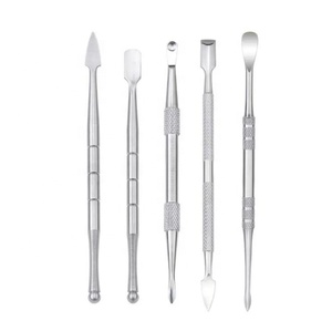 Fine Touch Durable Stainless Steel Cuticle Pusher <b>Tool</b> For Dead Skin Removal <b>Nail</b> Cleaning And Manicure Preparation - Product Image 3