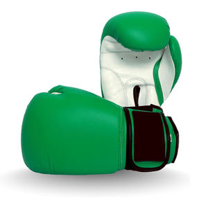 Gants de boxe en cuir vegan pour hommes, écologiques, avec fermeture auto-agrippante, 12oz 14oz 16oz, paume respirante pour le sparring - Product Image 5