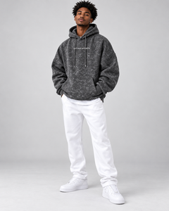 Sudadera con Capucha Oversize para Hombre, Lavado Ácido, Tie Dye, con Bolsillo Canguro, Precio al por Mayor, Diseño Personalizado OEM, Transpirable - Product Image 4