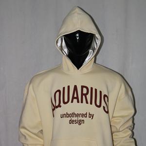 Sudadera con capucha 100% algodón color negro, 450 GSM, forro polar de algodón, bordado personalizado, impresión, relieve, corte holgado, sudaderas Clush Sports - Product Image 2