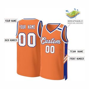 Camisetas de Baloncesto Casuales Personalizadas de Verano, Sublimadas, Transpirables, UPF 50+, Uniformes de Equipo con Nombre y Número Personalizados - Product Image 2