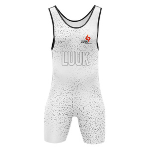 Export Quality Wrestling <b>Singlet</b> Unisex Personalized Compression Team Uniform Flexible Athletic Training Wear Factory Supply - Product Image 1