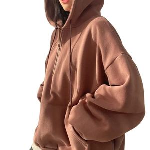 Sudadera Personalizada de Alta Calidad con Cierre de Cremallera de un Cuarto para Mujer, Manga Larga, Cuello Alto, Sudadera Lisa de Algodón para Gimnasio - Product Image 6