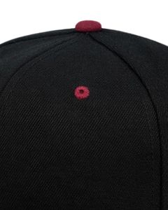 Customized Black Red <b>Flat</b> Brim Snapback <b>Cap</b> For Men Women Adjustable Cotton Baseball Hat Casual Streetwear Premium Quality - Product Image 5