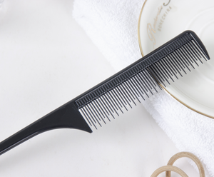 Venta al por mayor de peluquero de salón Antiestático de fibra de carbono personalizado-Rat-Tail-<span class=keywords><strong>Comb</strong></span> en venta - Product Image 6