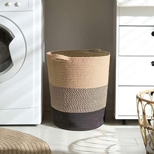 Customised Handwoven New Design Braided Jute Basket Bag with Wooden Handle Ladies Hand Bag Tri Colour Kitchen Storage Vintage - Product Image 2