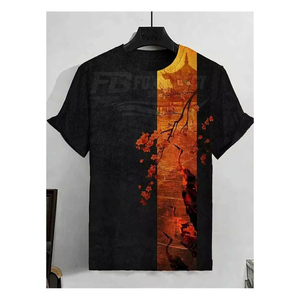 Camiseta de alta visibilidad 100% algodón para hombre, corte holgado, diseño único de fábrica, logotipo frontal, camiseta moderna y suave para hombre - Product Image 5