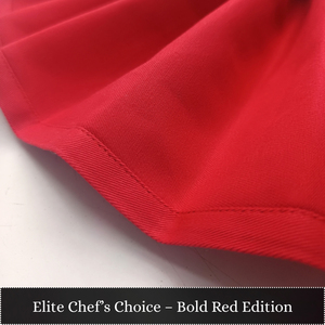Essuie-tout de cuisine rouge 100% coton, doux et absorbant, pour le nettoyage des restaurants, des cuisines et de la maison - Product Image 3