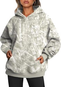 Sudadera con Capucha Oversize Unisex de Moda 2026, Color Liso, Forro Polar, Manga Larga, Diseño con Bolsillos, Ropa de Otoño, Sudadera Lisa Teñida - Product Image 5