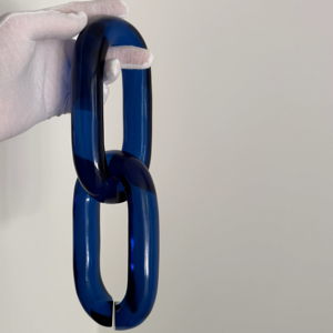 Cadenas de resina personalizables de gran tamaño y colores claros, disponibles en varios colores. - Product Image 6