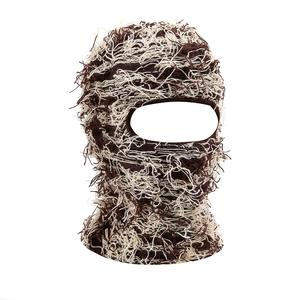 Vente en gros de balaclavas de créateur pour homme, balaclavas de ski en tricot d'hiver, balaclavas jacquard de haute qualité, bonnet balaclava - Product Image 3