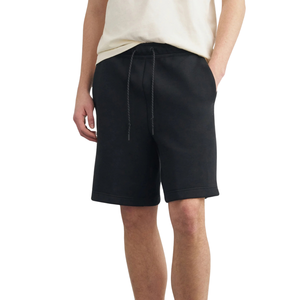Custom <b>Men</b> Beige Sweat <b>Shorts</b> <b>Elastic</b> <b>Waist</b> Drawstring Side Pockets Above Knee Casual Relaxed Fit Private Label Wholesale <b>Shorts</b> - Product Image 1