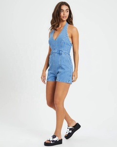 Women Denim Dungaree Jumpsuit <b>Playsuit</b> Overalls Trousers Jeans Bib Pants Hot Selling Denim Jeans Suit Women/Girls Jumpsuits 2026 - Product Image 2