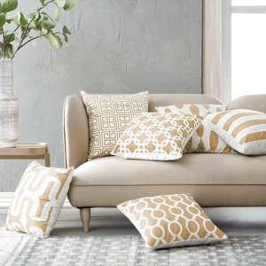 Fundas de Cojín Bordadas de Lujo, Fundas de Almohada 100% Algodón Puro, Diseños Personalizados para Decoración del Hogar, Precio al por Mayor - Product Image 4