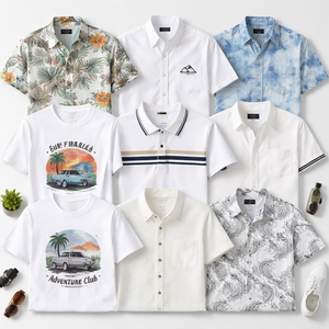 เสื้อโพลีเอสเตอร์สีขาวสั่งทำขายส่งสำหรับผู้ชาย - ผู้ผลิต OEM ขายส่งโดยตรง - Product Image 5