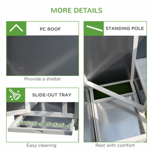 Pollaio Resistente, Gabbia per Animali per Comfort e Sicurezza - Product Image 6