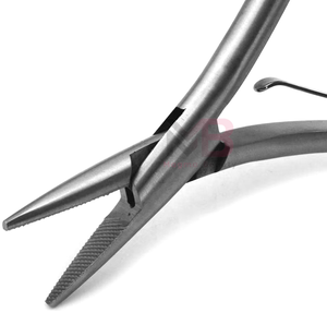 Pinzas para Extensiones de Cabello con Mango Antideslizante, Herramientas para el Cuidado del Cabello, Pinzas de Acero Inoxidable Reforzadas y Cosidas - Product Image 5