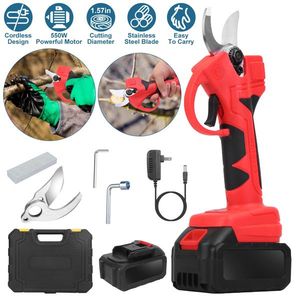 21V Electric Power Shears Cordless Tree Pruner & Branch Cutter 2 Pack with Rechargeable Battery Replacement for Gardening - Product Image 5