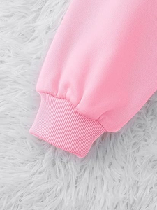 Solid Trader Casual Daily Wear <b>Soft</b> Breathable Cotton Light Weight Classic Comfort New Style <b>Women</b> Pullover <b>Hoodie</b> - Product Image 4