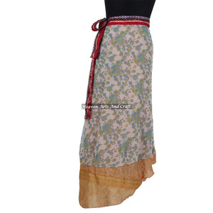 2026 Newest Fashion Design Silk Women <b>Wrap</b> Skirt Summer Girls Silk <b>Wrap</b> Skirt Magic 38" <b>Sarong</b> Pareo Custom Latest Design Women - Product Image 2