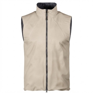 Gilet zippé à col montant pour homme, coupe-vent, décontracté, couleur unie, en polyester, style printemps, respirant - Product Image 4