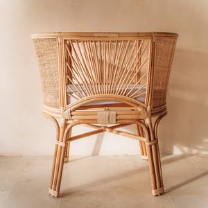 Lit bébé design mignon en rotin à prix abordable, berceau pour nourrisson, lit de bébé - Product Image 6