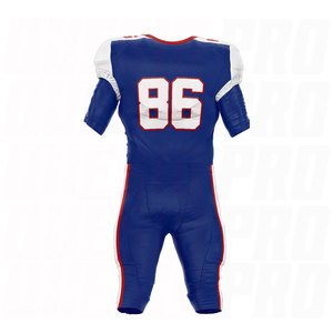 Uniformes de football américain grande taille, respirants, en twill de polyester, couleur personnalisée, qualité supérieure, vêtements de football pour jeunes et adultes - Product Image 5