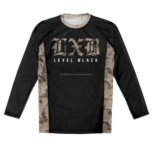 Vente en gros de rashguard à manches courtes respirant, à séchage rapide, écologique, UPF50+, antibactérien, 220g, unisexe, adultes, 2025 - Product Image 1