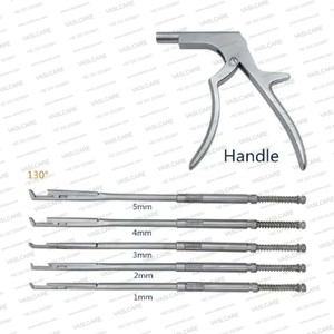 Juego de Cirugía Espinal Veterinaria, Pinza Kerrison Giratoria, Instrumentos Ortopédicos Reutilizables, Herramientas Neuroquirúrgicas para Clínicas Veterinarias - Product Image 4