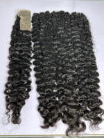 Expédition immédiate ! Extensions de cheveux humains bouclés naturels Remy, alignés aux cuticules, ondulés, style vietnamien/birman, en gros