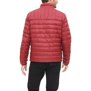 New Fashion High Quality <b>Men's</b> Waterproof Puffer <b>Jacket</b> Stand Collar Winter Season Customized Printed Front Customized Color - Product Image 6