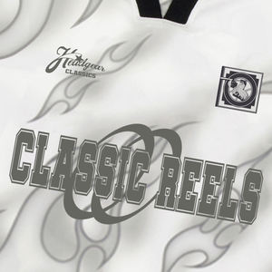 Polo informal con estampado de llamas para hombre, camiseta polo blanca con logo estampado gráfico, ropa de calle, camiseta polo de manga corta a la moda para verano - Product Image 4