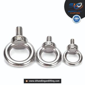 Boulon à œil rond en acier au carbone DIN 580 pour équipement de levage lourd, matériel industriel et applications de quincaillerie générale - Product Image 3