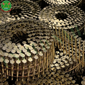 Clavos en espiral de 2-3/4 pulgadas, 5000 unidades, con cabeza a cuadros y vástago de anillo/tornillo para paletas de madera, de fábrica en Vietnam |   Clavo en rollo - Product Image 1