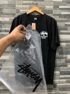 Stussy Insoired Reworked T-Shirts-Unisex Polyester/Cotton for Adults | High Quality GSM Tees | Trending Hot Selling <b>Product</b> - Product Image 3