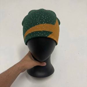 Gorro de Punto Unisex de Color Sólido, 100% Acrílico, Cálido para Invierno, Informal, para Adultos, 56-58CM, Ajuste Elástico - Product Image 5