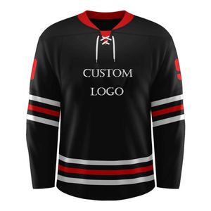 Jersey de Hockey sobre Hielo OEM USA, Logotipo Personalizado, Impresión por Sublimación, 100% Alta Calidad, Precio de Fábrica, Pedidos al por Mayor, Ropa de Hockey Directo de Fábrica - Product Image 6