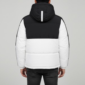 Blouson matelassé pour homme, vêtement d'extérieur d'hiver isolé de qualité supérieure, veste thermique à capuche, logo personnalisé, fabricant en gros - Product Image 6