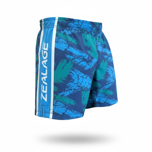 กางเกงกราปลิงแบบสั่งทำพิเศษ กางเกง MMA BJJ ผ้าไมโครสเตรชน้ำหนักเบา 125gsm ผลิตจากโพลีเอสเตอร์ 95% สแปนเด็กซ์ 5% ผลิตในประเทศปากีสถาน - Product Image 1