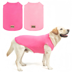 Ropa Cómoda para Mascotas, Camiseta para Perro de Color Liso, Algodón de Alta Calidad, Ropa Moderna para Cachorros, Camisetas Ligeras para Perro - Product Image 1